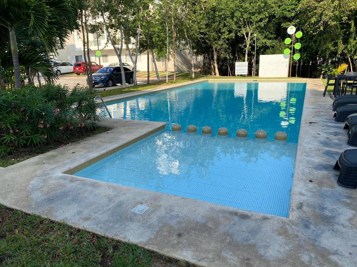 Amplio Y Confortable Apartamento En Playa Del Carmen Ngoại thất bức ảnh